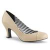 Pleaser Pink Label - JENNA01 Pompes talons - Crème Product image